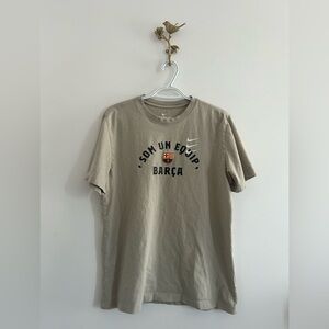 Nike Barcelona soccer shirt M
